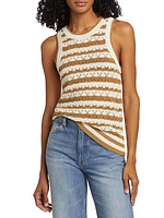 Jerelle Striped Knit Tank Top