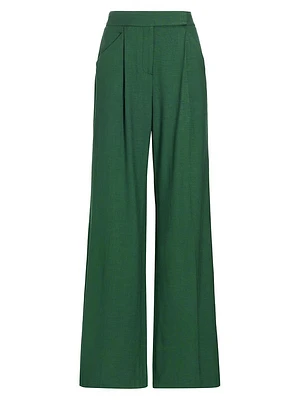 Marbeau Wide-Leg Pants