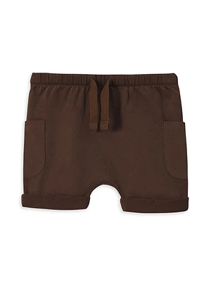 Little Boy's & Jersey Drawstring Shorts