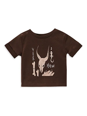 Baby's Yee-Haw Print T-Shirt