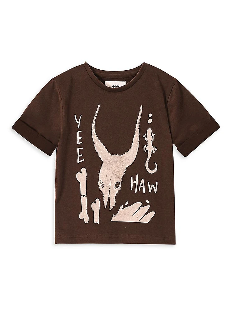 Little Kid's & Yee-Haw Graphic T-Shirt