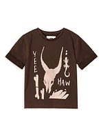 Little Kid's & Yee-Haw Graphic T-Shirt