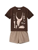 Little Kid's & Yee-Haw Graphic T-Shirt