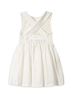 Little Girl's & Gauze Sleeveless Dress