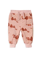 Baby's Printed Fleece Joggers