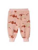 Baby's Printed Fleece Joggers