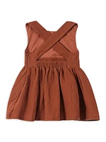 Baby Girl's Seersucker Sleeveless Dress