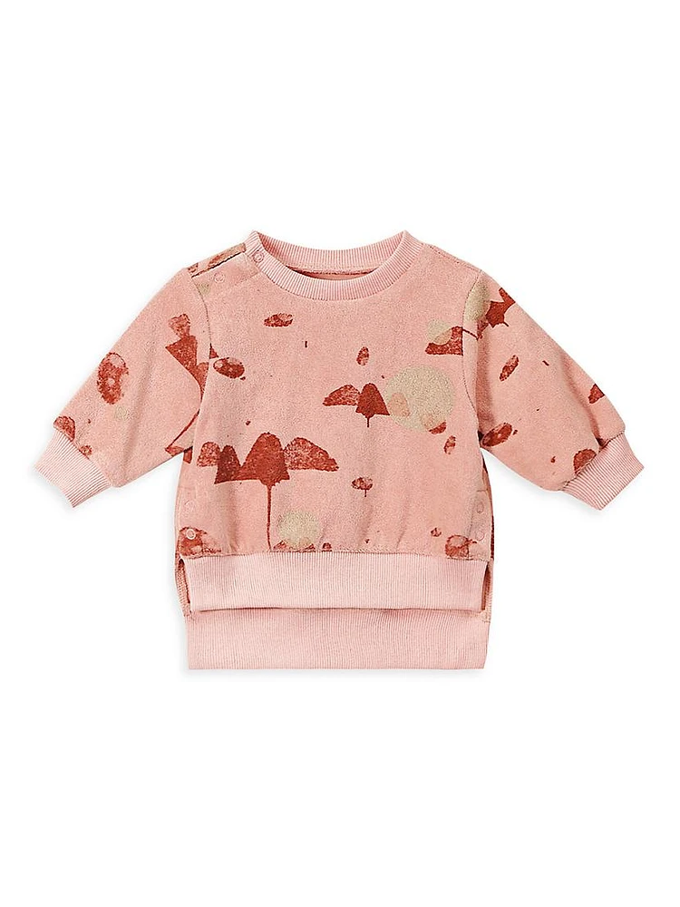 Baby's Printed Crewneck Sweatshirt