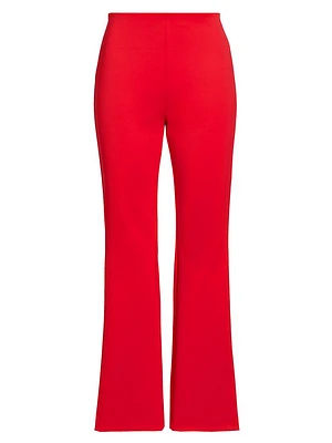 Mid-Rise Wide-Leg Pants