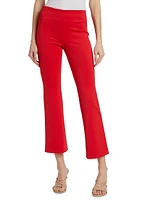 Mid-Rise Wide-Leg Pants