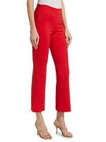 Mid-Rise Wide-Leg Pants