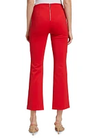 Mid-Rise Wide-Leg Pants