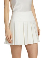 Emilie Pleated Miniskirt