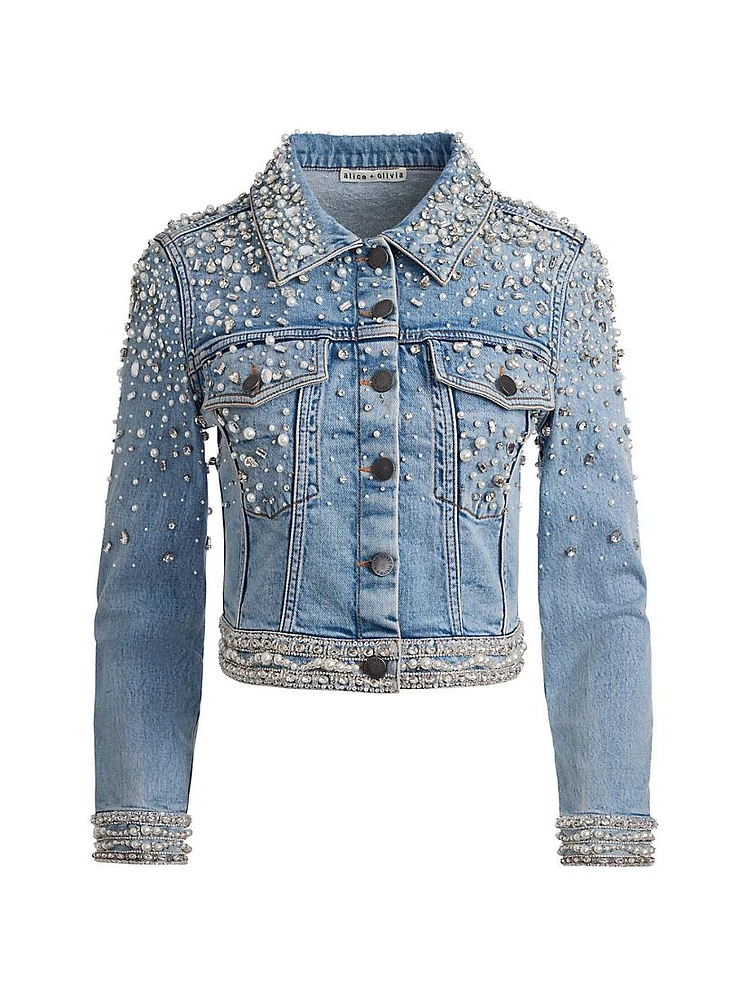 Nelson Embellished Denim Jacket