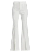 Tisa Mid-Rise Boot-Cut Pants