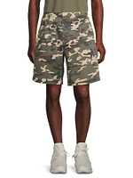 Camouflage Cotton Shorts