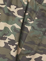 Camouflage Cotton Shorts