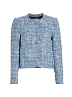 Emilia Cotton-Blend Tweed Jacket