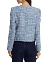 Emilia Cotton-Blend Tweed Jacket