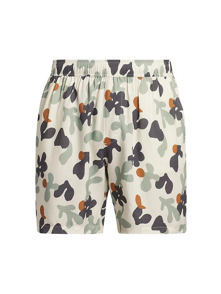 Sanda Abstract Shorts