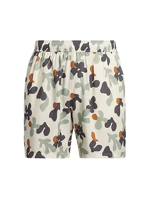 Sanda Abstract Shorts