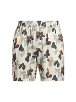 Sanda Abstract Shorts