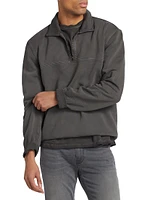 Davion Cotton Quarter-Zip Sweatshirt