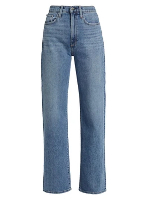 The Margot High-Rise Straight Jeans