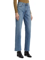 The Margot High-Rise Straight Jeans