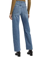 The Margot High-Rise Straight Jeans