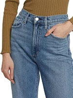 The Margot High-Rise Straight Jeans