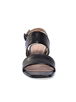 Jasper Leather Slingback Sandals