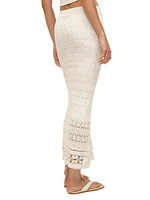 Calabria Crocheted Maxi Skirt