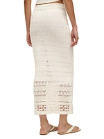 Calabria Crocheted Maxi Skirt