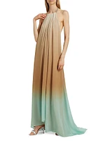 Ombréd Chain Gown