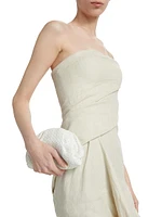 Caravaggio Linen Strapless Dress