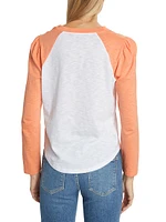 Mason Slub Cotton Baseball Tee