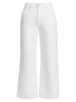 Taylor High-Rise Cropped Wide-Leg Jeans