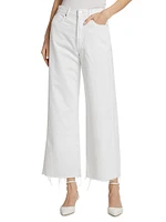 Taylor High-Rise Cropped Wide-Leg Jeans