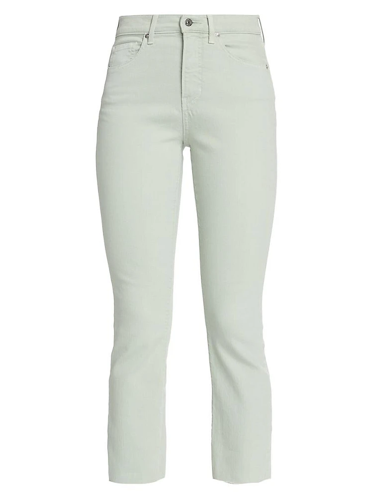 Carly Cropped Kick Flare Jeans