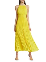 Garren Pleated Maxi Dress