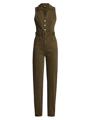 Sasha Tie-Waist Jumpsuit