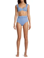 Summer Reverie Elena Belted Bikini Bottoms