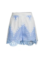 Layla Cotton Lace Shorts