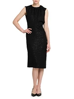 Sparkle Sleeveless Midi-Dress