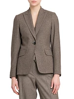 Wool-Cashmere Blazer