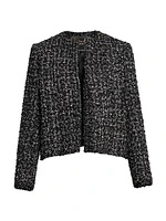 Metallic Tweed Jacket