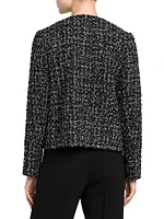 Metallic Tweed Jacket