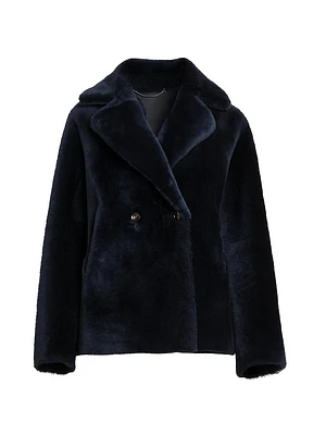 Shearling Short Coat