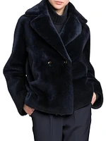 Shearling Short Coat